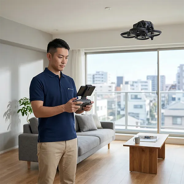 不動産物件内覧用ドローン撮影